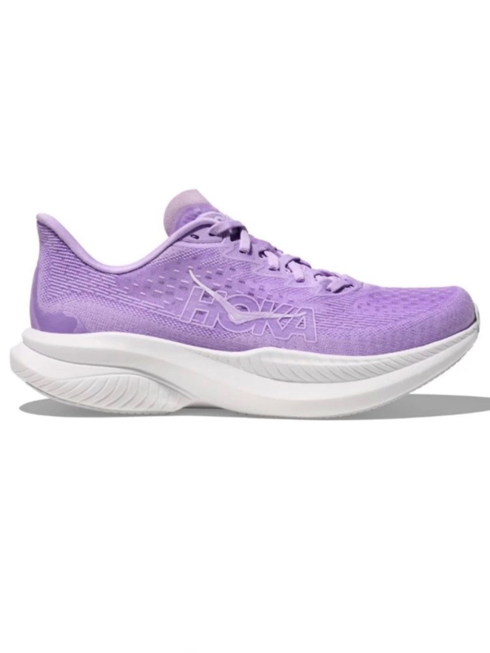 Hoka Mach 6 Aster Flower/White Women’s size 6 NEW!!!